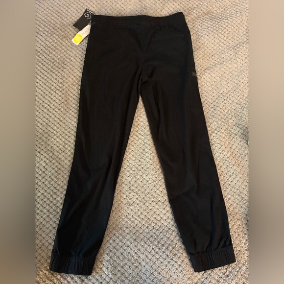 Burnside Black Joggers with Athletic Fit - Picture 5 of 5